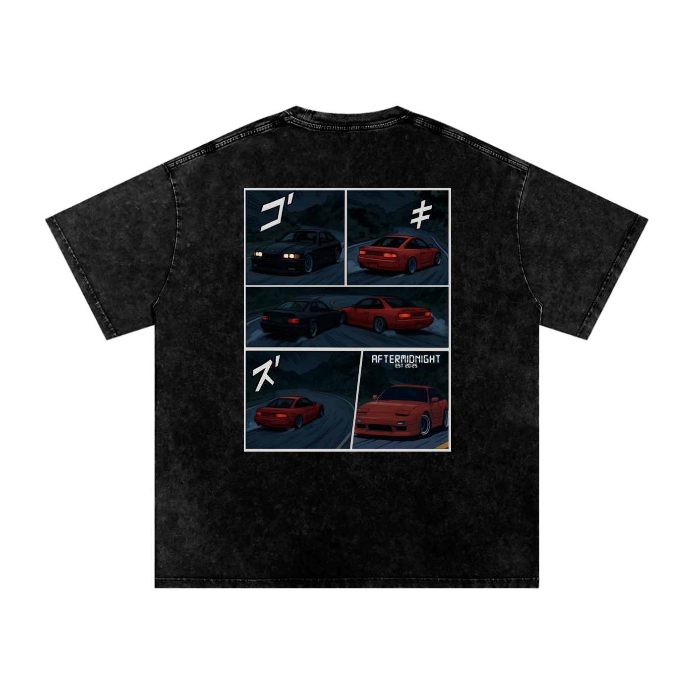 Acid Wash Oversize T-Shirt - 250 GSM