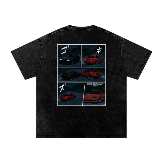 Acid Wash Oversize T-Shirt - 250 GSM
